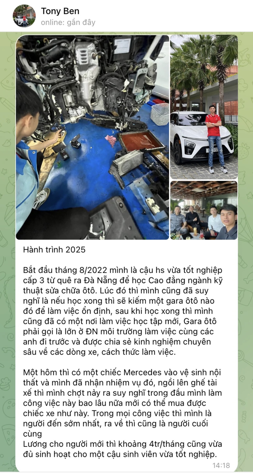 Minh chứng Ben 6